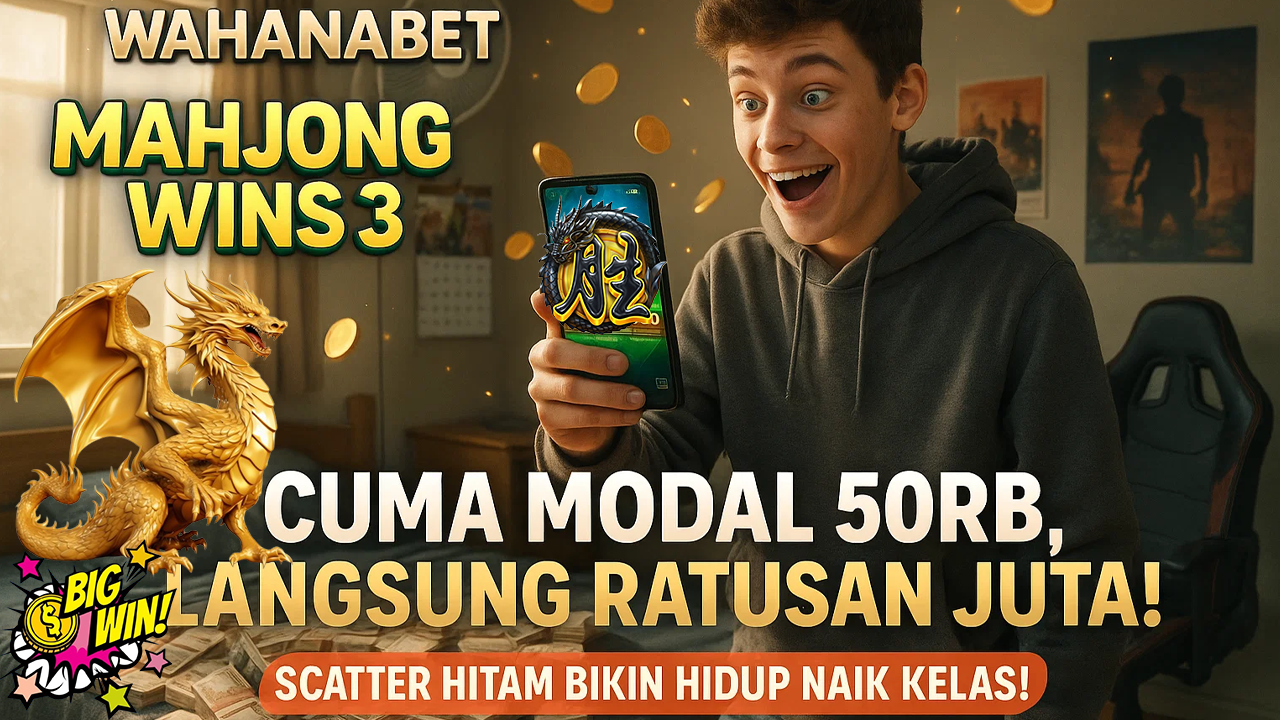 Remaja 17 Tahun Ini Mendadak Tajir! Alex Dapat Scatter Hitam Di Mahjong Wins 3, Langsung Pegang Ratusan Juta Hanya Bermodal 50rb Saja.