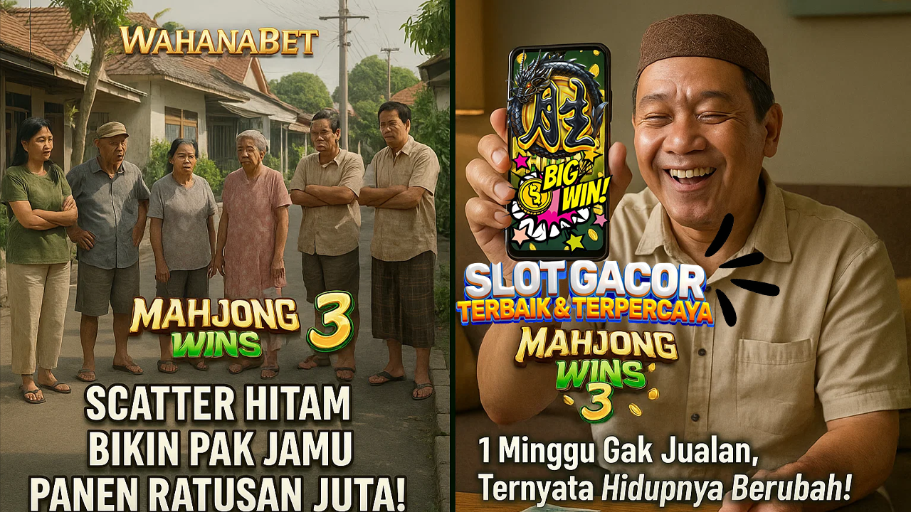 Tukang Jamu Ini 1 Minggu Tak Muncul Jualan, Warga Penasaran! Ternyata Dapat Scatter Hitam Di Mahjong Wins 3 Langsung Panen Ratusan Juta.